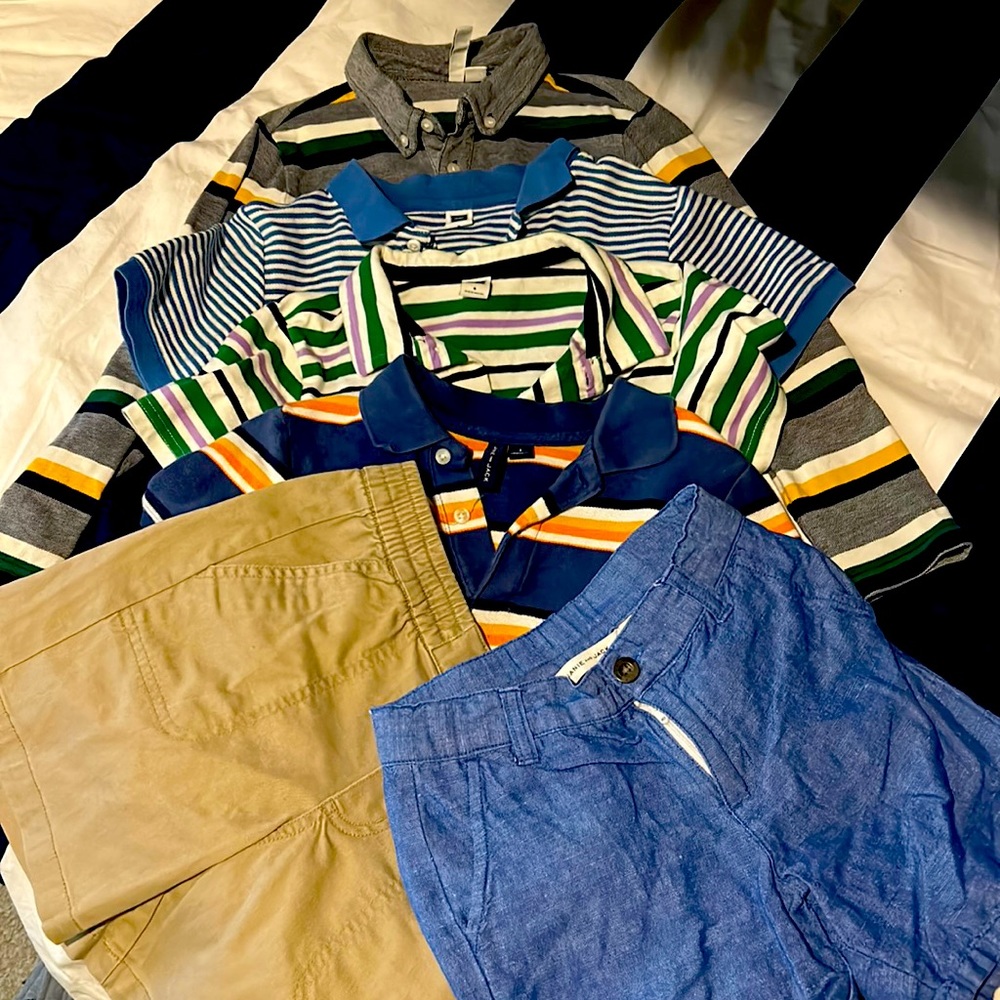 Janie and Jack boys bundle size 6